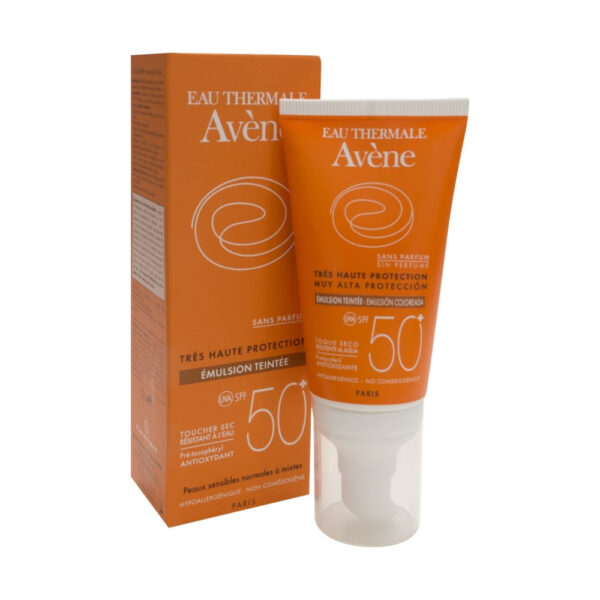 Avene CREME 50+ TEINTEE أفين كريم ملون بمؤشر حماية 50+ 50 ml