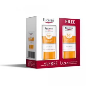 Eucerin Sun cream Kit 1+1 يوسرين واقي الشمس كريم 50 مل (1+1 مجانا)